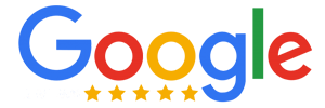 5 Star Rated Google reviews