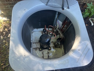 Inside Look at AC Unit